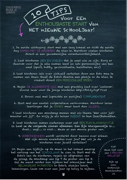 Groepsvorming: 10 tips voor een goede start van het nieuwe schooljaar